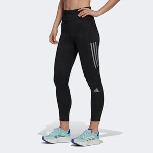 adidas Own The Run (OTR) 7/8 Running Leggings GU8940 Black NWT